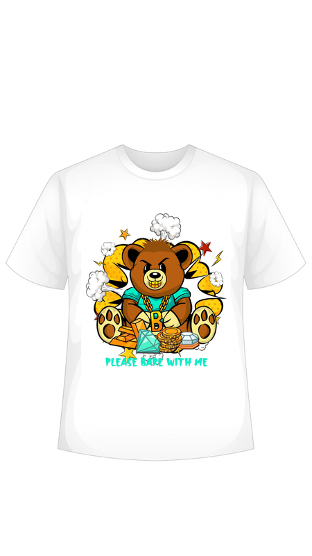 GOATED BARE White T-shirt