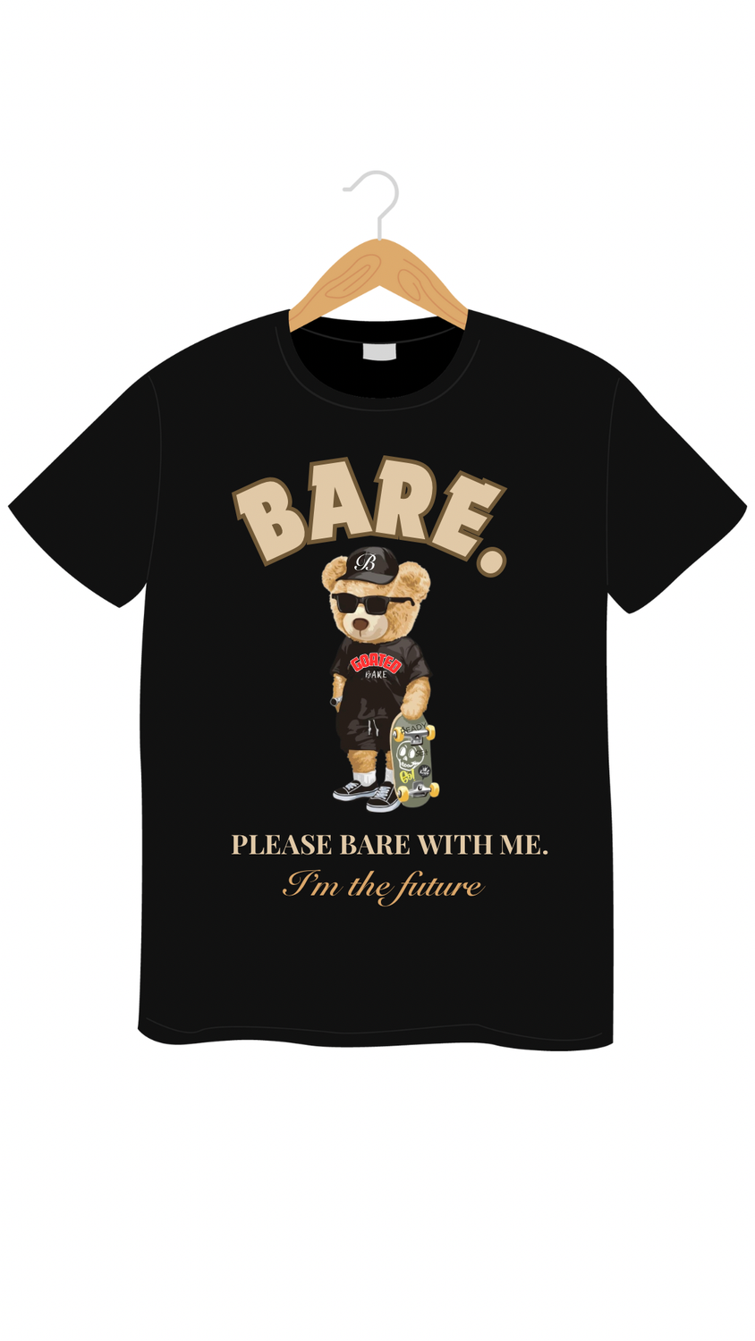 BEAR SKATER - BLACK
