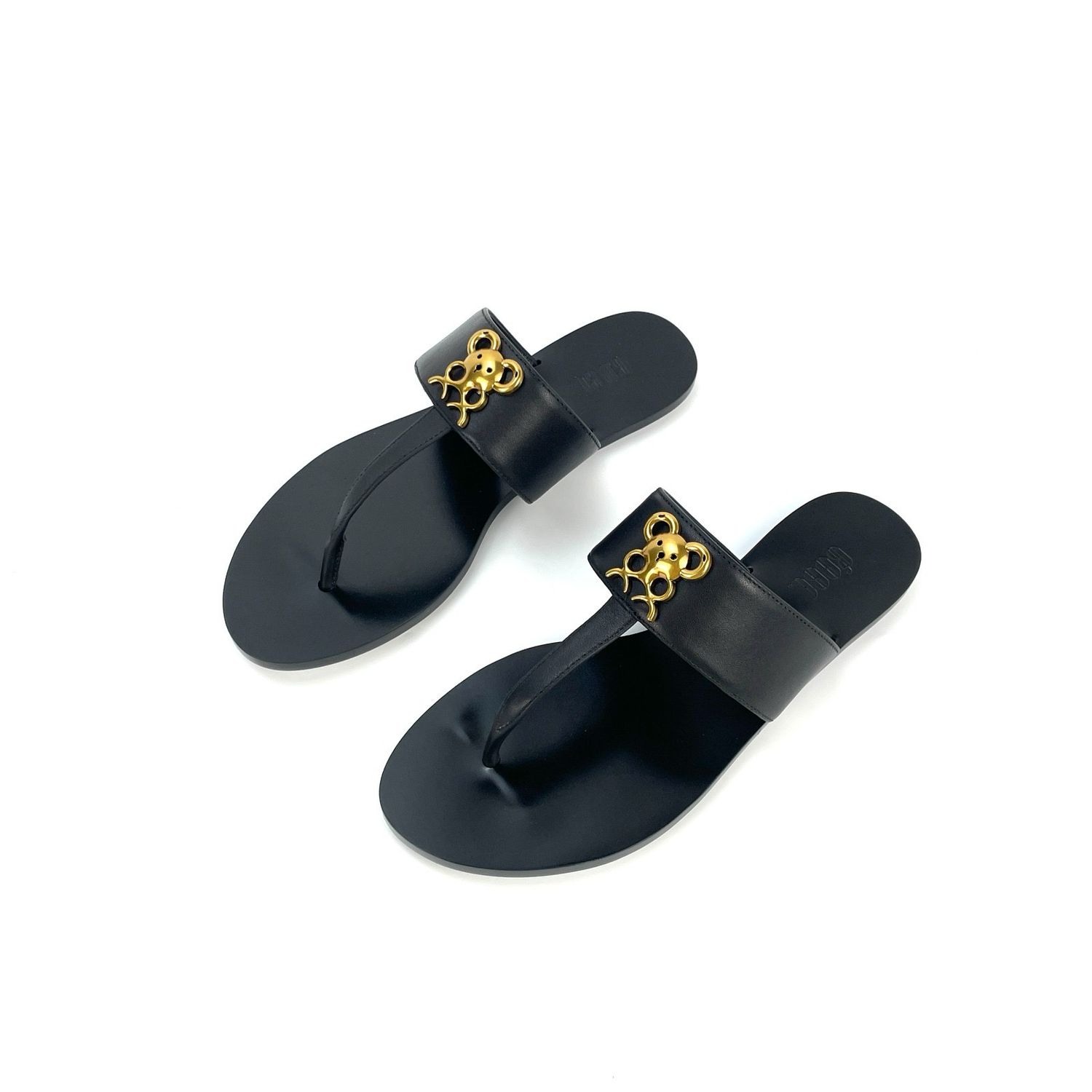 Goated Bare Sandals - Black