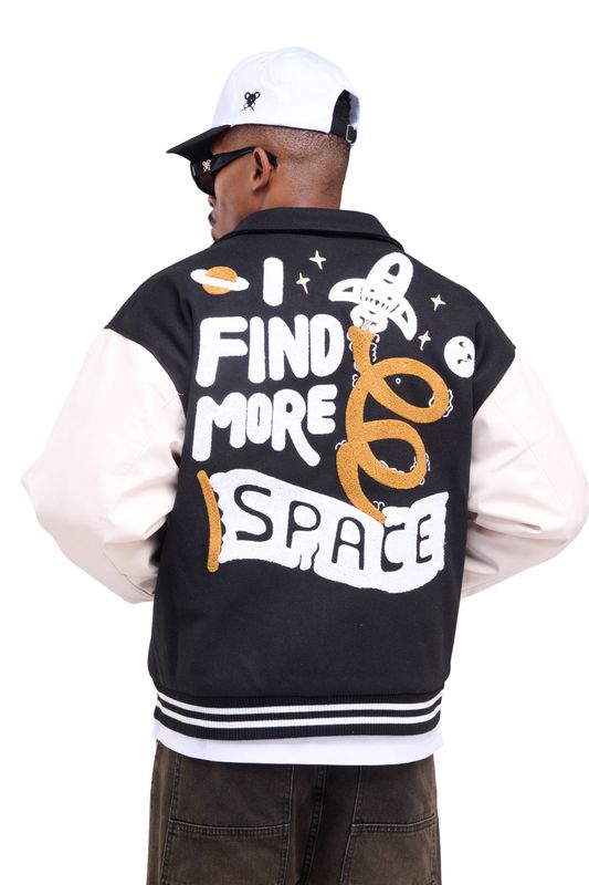 Varsity Jacket - Black&amp;White