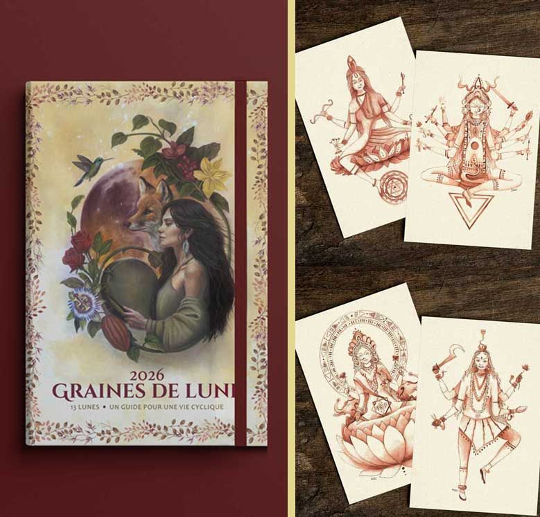 Almanach 2026 plus tirages de nos illustrations 2025 [Achète maintenant et soutiens notre projet]