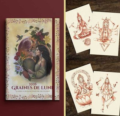 Almanach 2026 plus tirages de nos illustrations 2025 [Achète maintenant et soutiens notre projet]