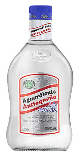 Aguardiente Antioqueño Tapon AZUL 70 cl sin azucar Precio sin IVA 8,95€
