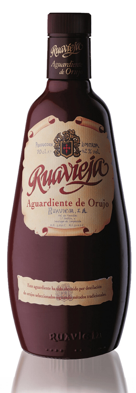Aguardiente Orujo Ruavieja 70 cl Precio  Precio sin IVA 9,59€