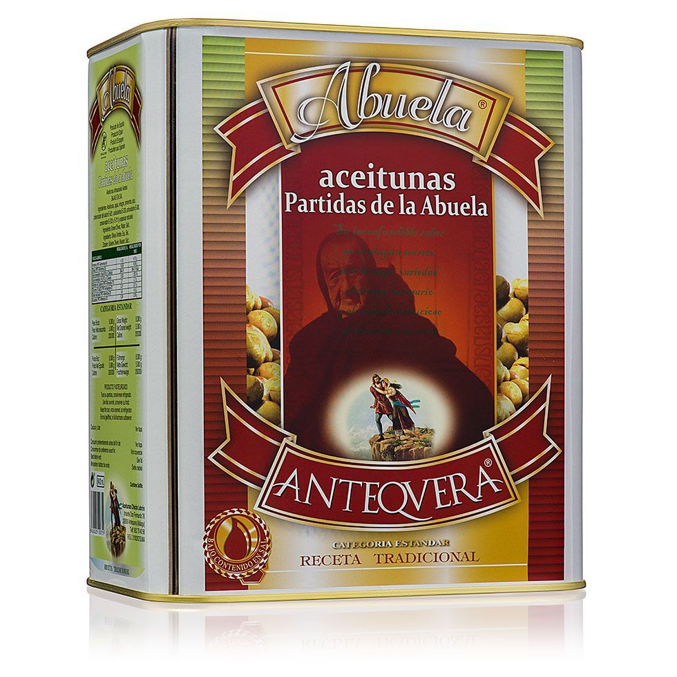 Aceitunas partida  de la Abuela Lata de 5 Kg  Precio sin IVA 23.50 €