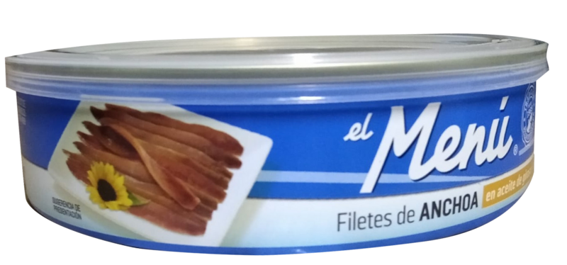 Anchoas el Menu lata de ro 550 gr Precio sin IVA 14.75 €