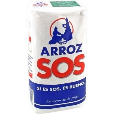 Arroz SOS paquete de 1 Kg Precio Sin IVA 1,97€