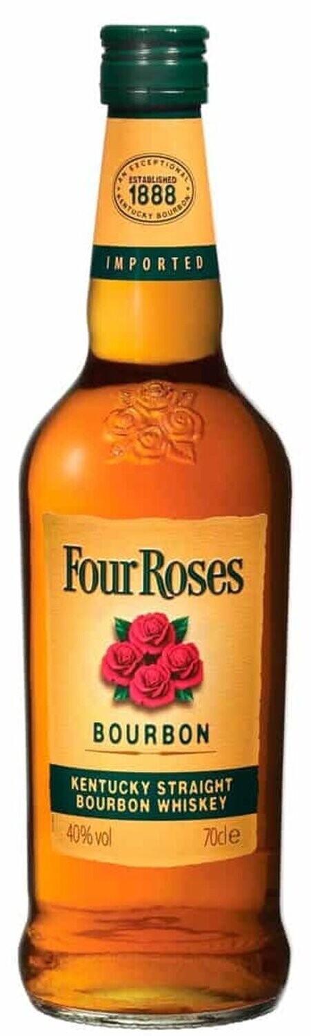 Bourbon Four Roses 70 cl Precio sin IVA 12,40€