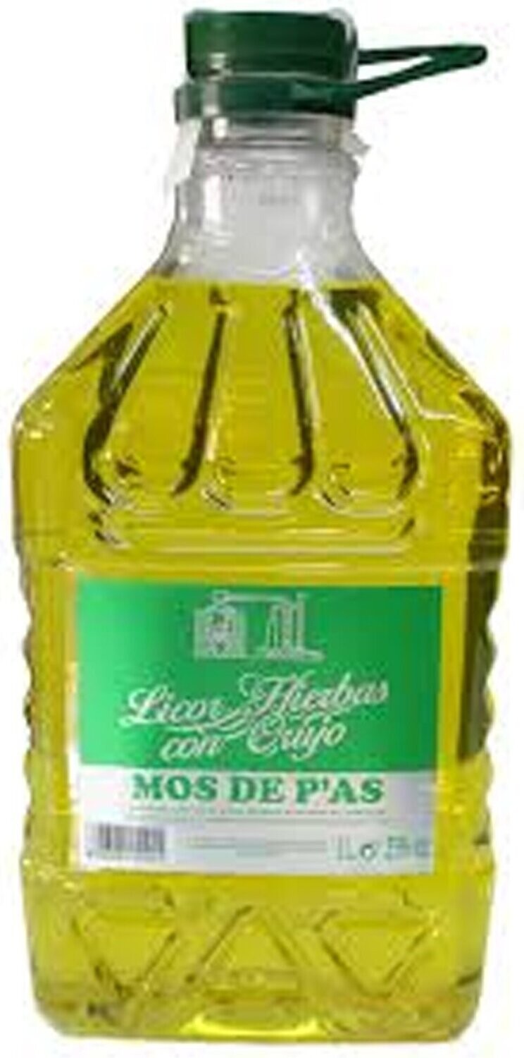 Licor de Hierbas Mo de Pas 3 ltr Precio sin IVA 13,95€