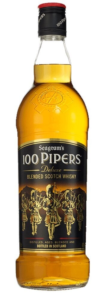 Whisky 100 Pipers 70 cl Precio sin IVA 9,75€