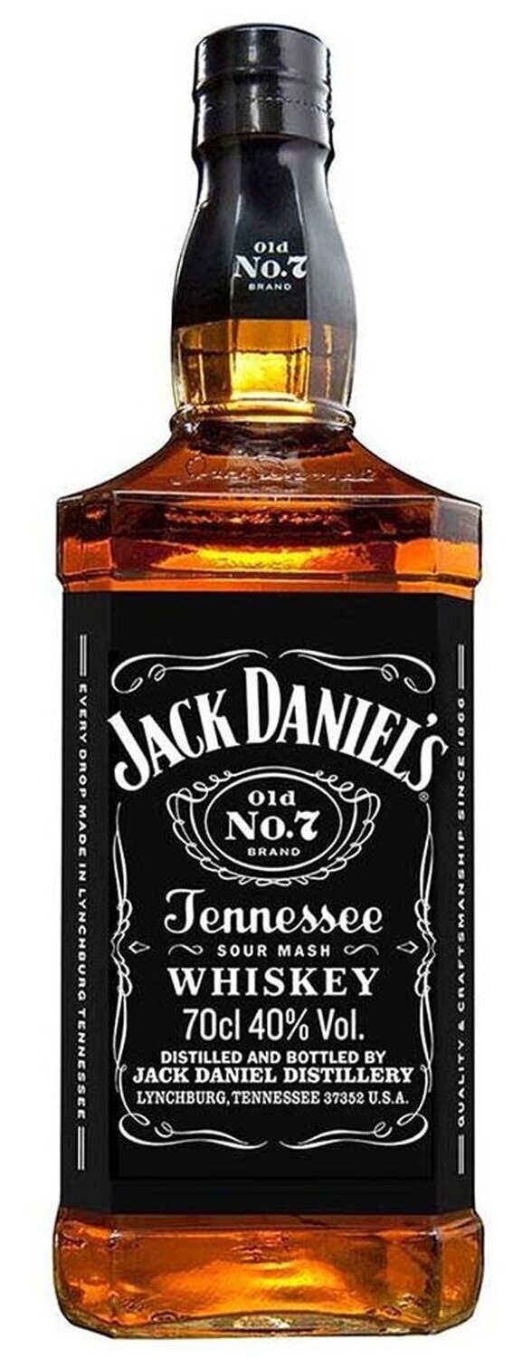 Whisky Jack Daniels 70 cl Precio sin IVA 15,65€