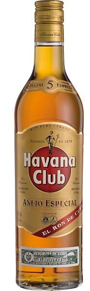 Ron Añejo Habana 5 Años 70 cl Precio sin IVA 9,75€