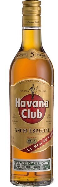 Ron Añejo Habana 5 Años 70 cl Precio sin IVA 9,75€