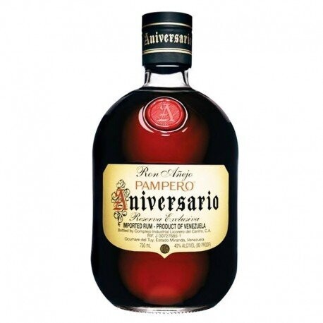 Ron Añejo Pampero Aniversario 70 cl Precio sin IVA 16,95€