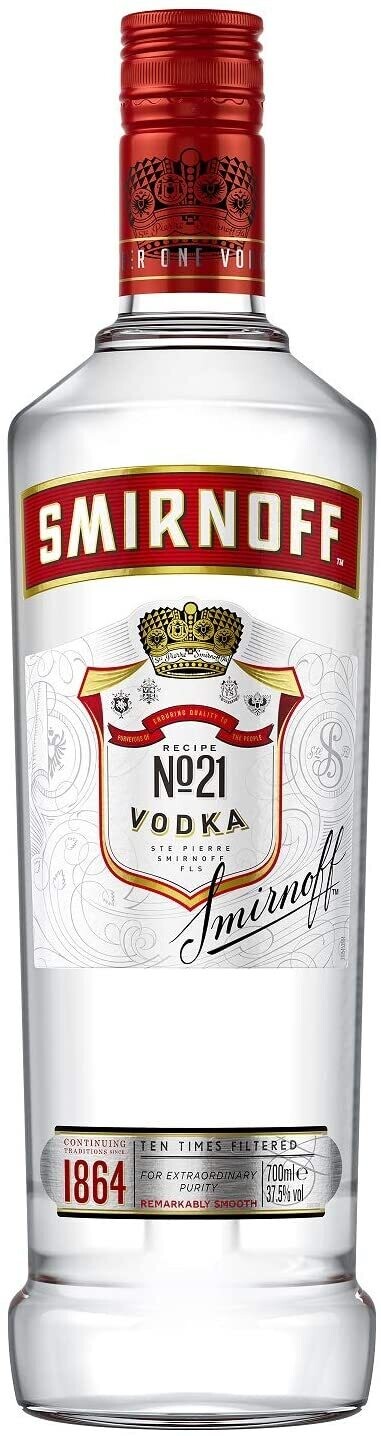 Vozka Smirnoff 70 cl Precio sin IVA 8.60 €