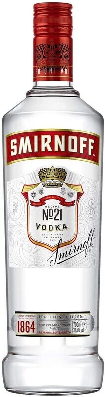Vozka Smirnoff 70 cl Precio sin IVA 8.60 €