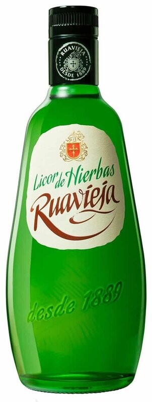 Licor de Hierbas Ruavieja 70 cl  Precio sin IVA 6,89 €