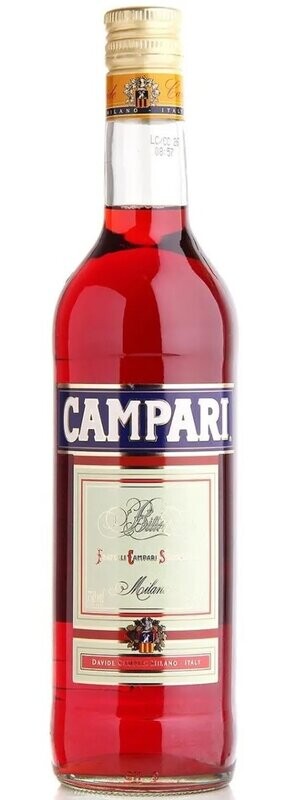Licor Campari 70 cl  Precio sin IVA 10,95€