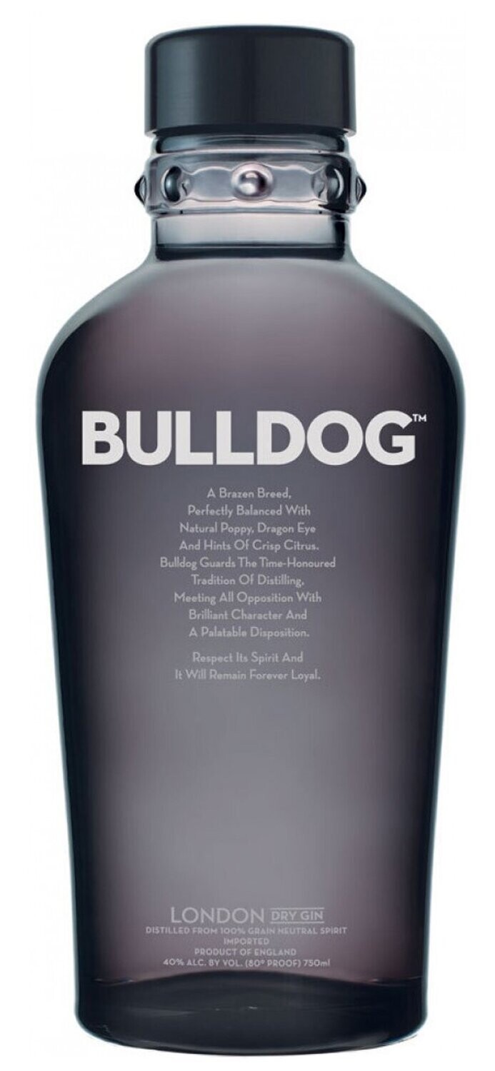 Gin   Bulldog 70 cl Precio  sin IVA 14,49€