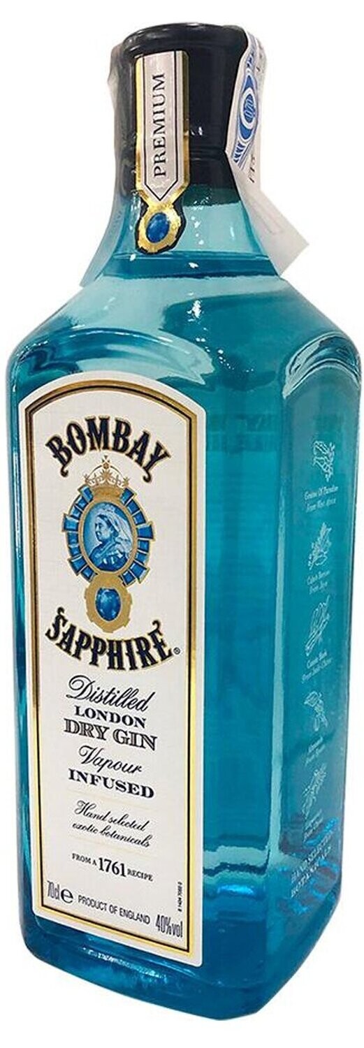 Gin   Bombay Sapphire 70 cl  Precio sin IVA 14,20€