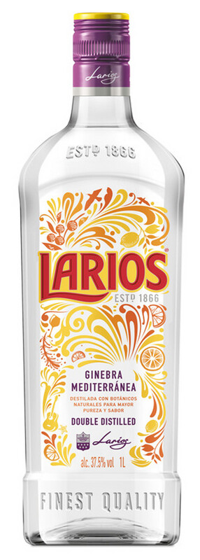 Gin  Larios 100 cl  Precio sin IVA 9,25€