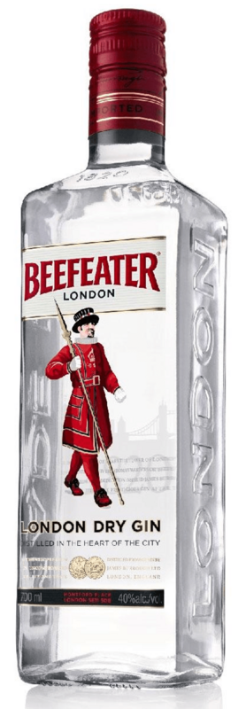 Gin   Beefeater 70 cl  Precio sin IVA 11,25€
