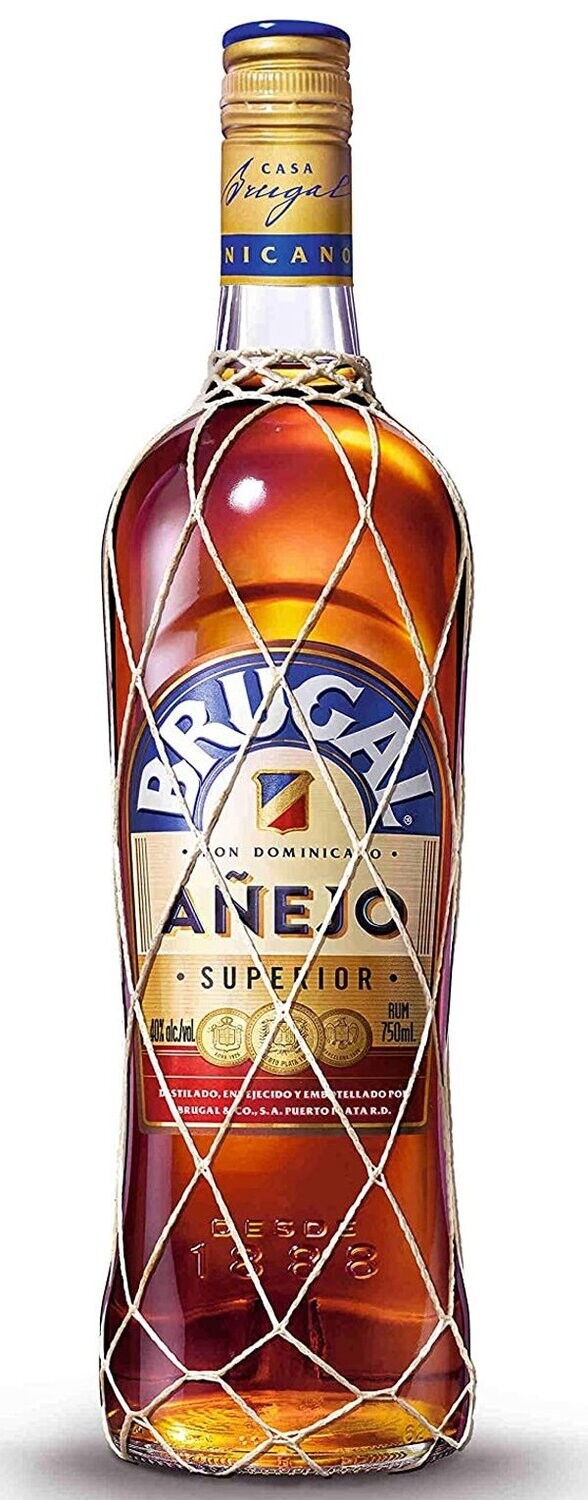 Ron Añejo Brugal 100 Cl Precio sin IVA 14,60€