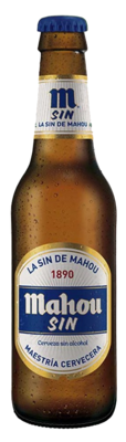Cerveza Mahou Sin Botellin caja de 24 botellines de 25 cl Precio sin IVA 8.58€