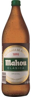 Cerveza Mahou Clasica 1 ltr cj 6 Precio sin IVA 7.90€