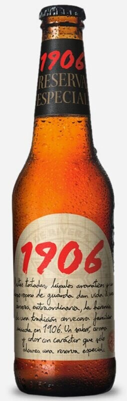 Cerveza Estrella Galicia 1906  caja de 24 botellas de 33 cl Precio sin IVA 17,94€