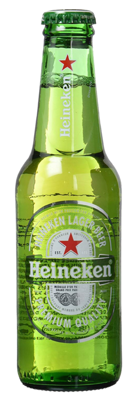Cerveza Heineken  caja de 24 botellines de 25 cl Precio sin IVA 13.44€