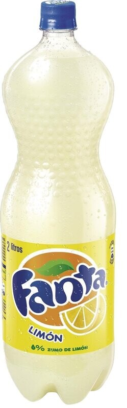 Fanta Limon  caja de 6 botellas 2 ltr Precio sin IVA 7.80 €
