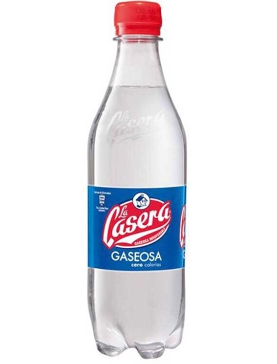 Gaseosa La Casera  caja de 12 botellas de  50 cl Precio sin IVA 6.24€