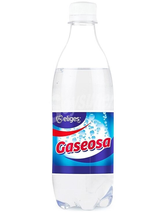 Gaseosa   0.50 cl   cj 6 unidades Precio sin IVA 1.75€