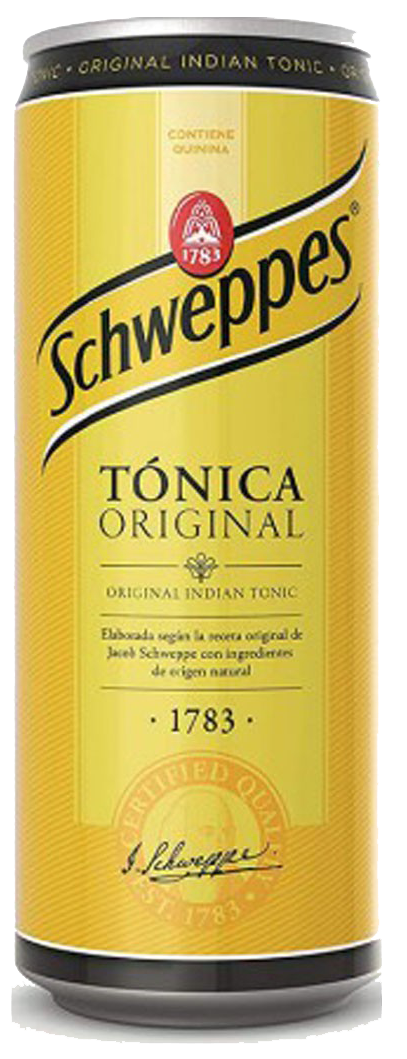 Tonica Swcheppes caja de 24 latas de 33 cl Precio sin IVA 13.88€