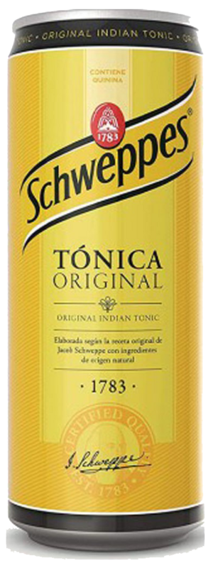 Tonica Swcheppes caja de 24 latas de 33 cl Precio sin IVA 13.88€