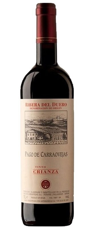 Vino Ribera del duero Pago de Carraovejas botella  75 cl Precio sin IVA 35.90  €