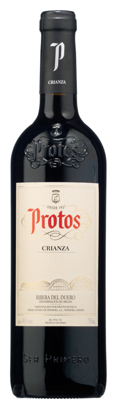 Vino Ribera del Duero Protos Crianza botella 75  cl Precio sin IVA 12.95€