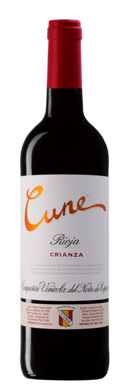 Vino Rioja Cune Crianza 750 cl Precio sin IVA 4.75 €