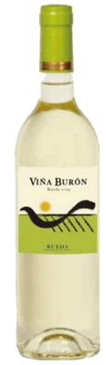 Vino Blanco Rueda Viña Buron 75 cl Precio sin IVA 2.40€