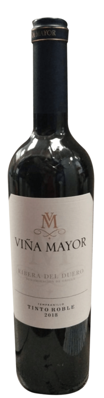Vino  Ribera del Duero  Viña Mayor Roble botella 75 cl Precio sin IVA 4.55 €