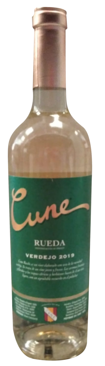 Vino Blanco Cune Verdejo botella 75 cl Precio sin IVA 3.85€
