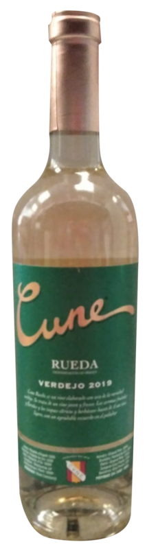 Vino Blanco Cune Verdejo botella 75 cl Precio sin IVA 3.85€