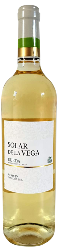 Vino Blanco Rueda Solar de la Vega botella 75 cl Precio sin IVA 2.25€