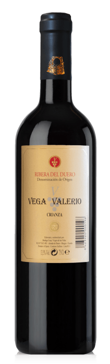 Vino Ribera del Duero Vega Valerio Crianza 75 cl Precio sin IVA 3.95 €