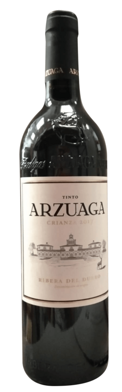 Vino Ribera del Duero Arzuaga Crianza botella 75  cl Precio sin iva 15.29 €