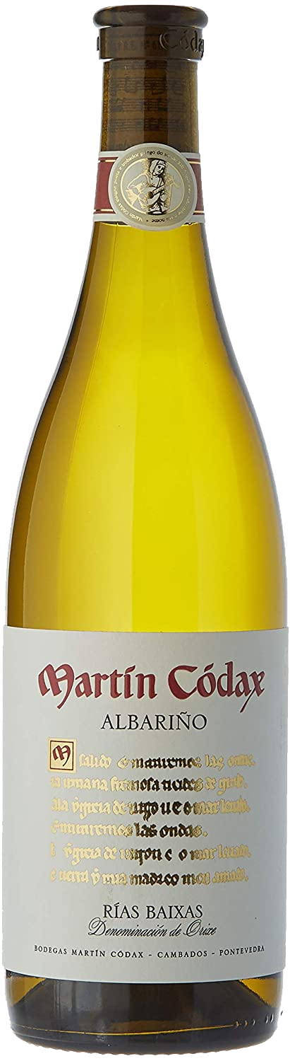 Vino Blanco Albariño Martin Codax botella 75 cl Precio sin IVA 8.99€
