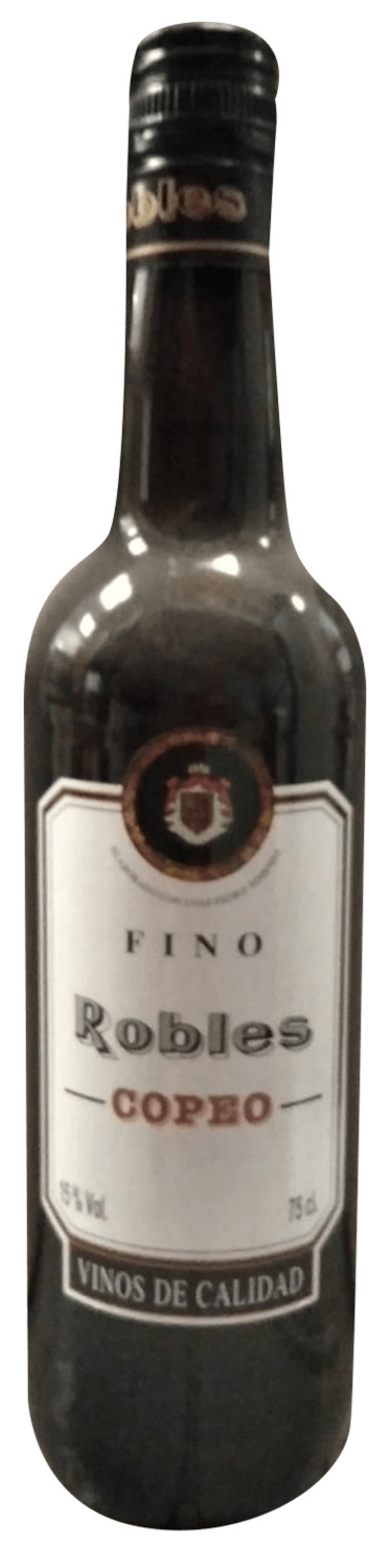 Vino Fino Copeo Robles botella 75 cl  Precio sin IVA 2.73 €