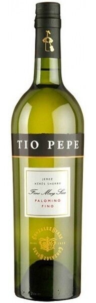 Vino Jerez Tio Pepe botella 75 cl Precio sin IVA 5.40€