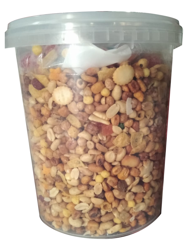 Revuelto de  Frutos Secos con gominola  Bote  de 2 Kg Precio  sin IVA 7.90 €